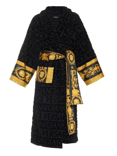 men's versace dressing gown.